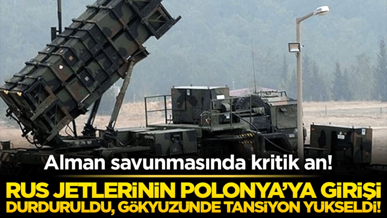 Alman savunmasında kritik an! Rus jetlerinin Polonya’ya girişi durduruldu, gökyüzünde tansiyon yükseldi!