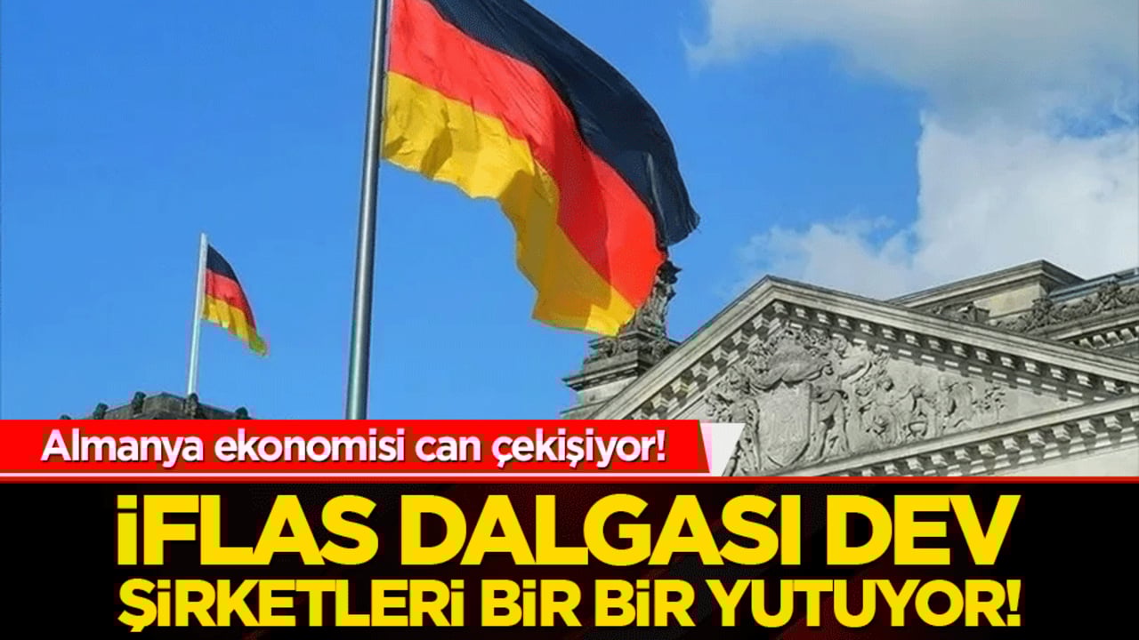 Almanya ekonomisi can çekişiyor! İflas dalgası dev şirketleri bir bir yutuyor!