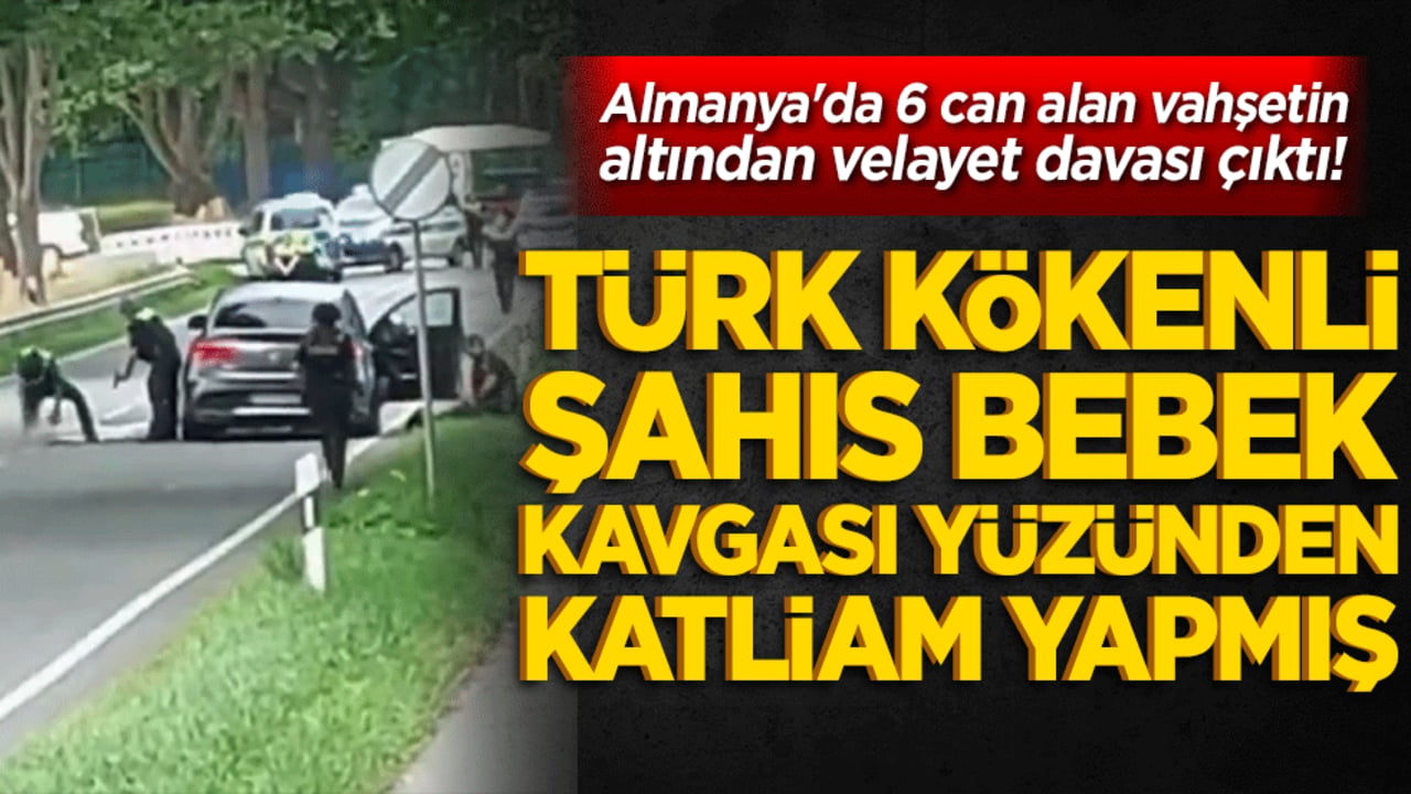 Almanya'da 6 can alan vahşetin altından velayet davası çıktı! Türk kökenli cani bebek kavgası yüzünden katliam yapmış!