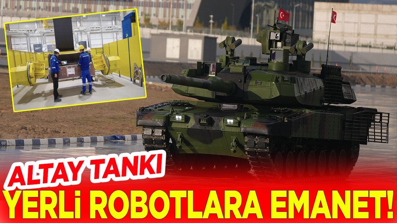 Altay Tankı yerli robotlara emanet!