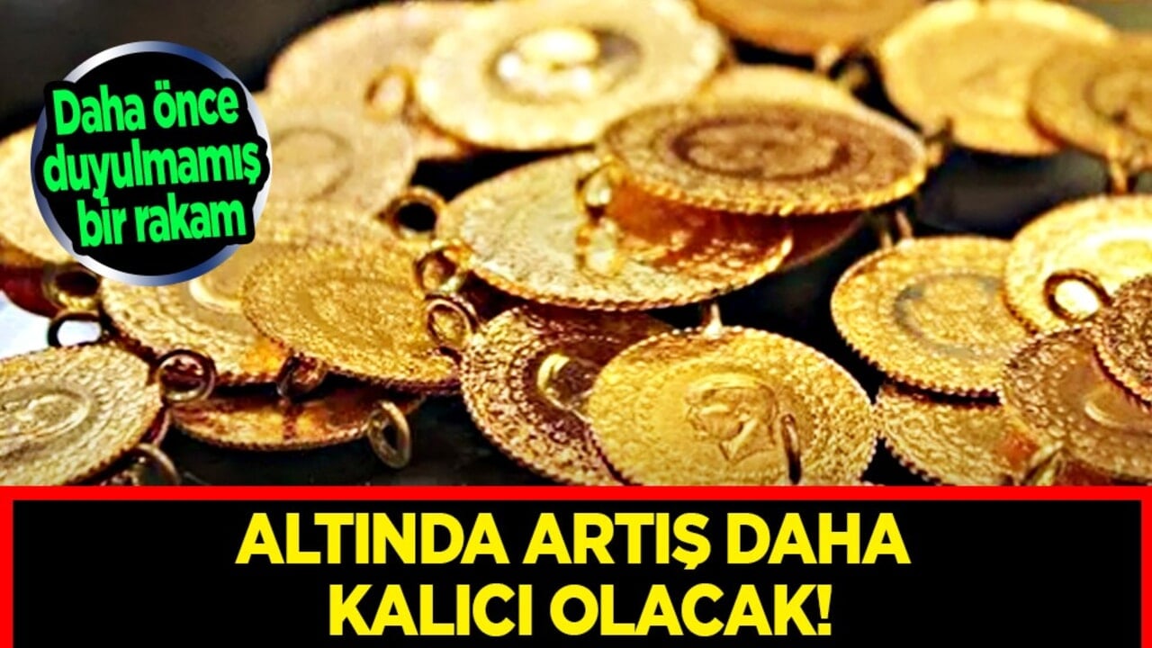 Altında artış daha kalıcı olacak! ABD'li finans devi daha önce duyulmamış rekor seviyeyi paylaştı