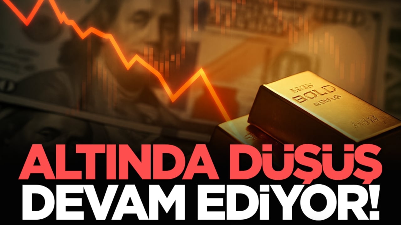 Altında düşüş devam ediyor!