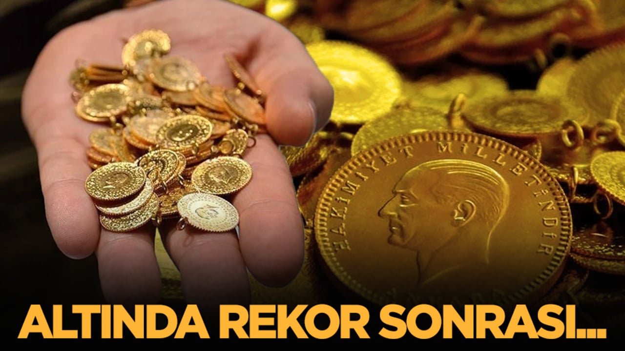 Altında rekor sonrası...