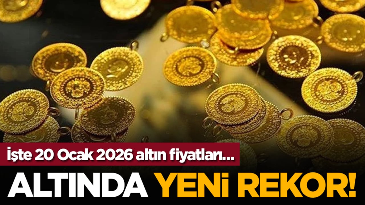 Altında yeni rekor! İşte 20 Ocak 2026 altın fiyatları…