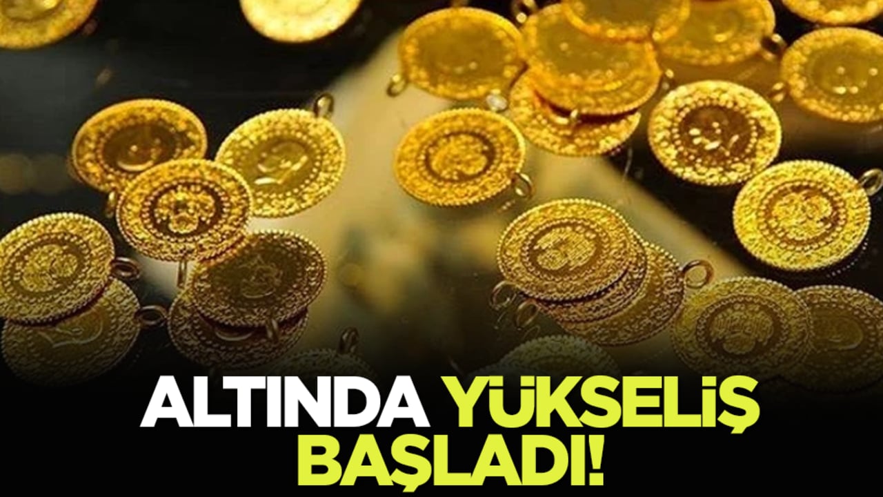 Altında yükseliş başladı!