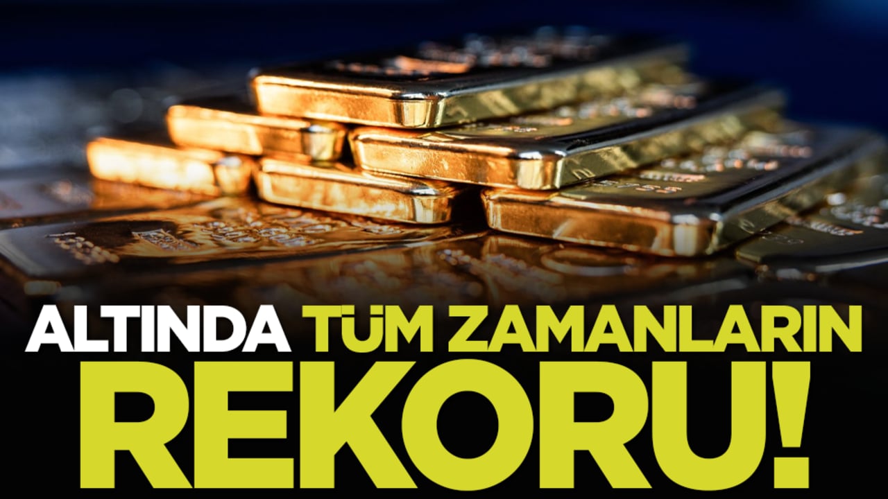 Altından tüm zamanların rekoru!