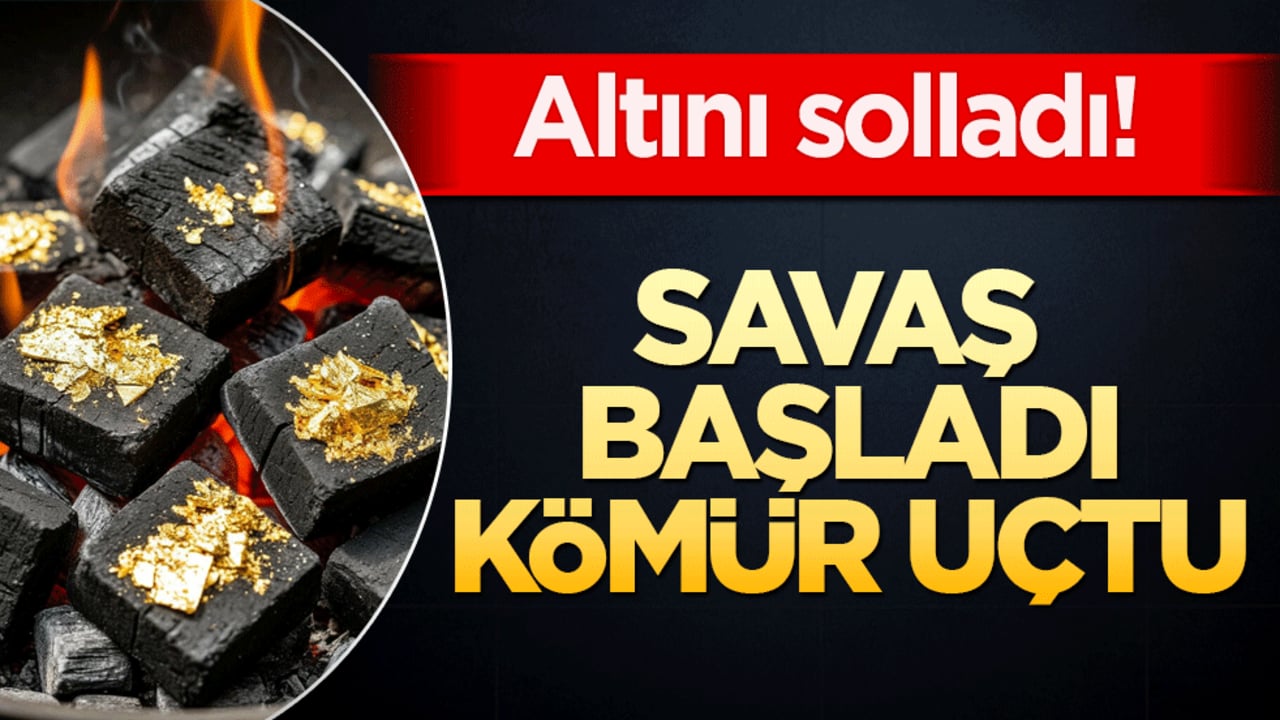 Altını solladı! Savaş başladı kömür uçtu