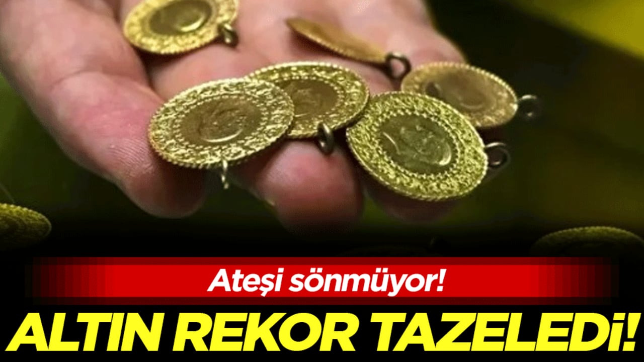 Altının ateşi sönmüyor: Yeni rekor geldi!