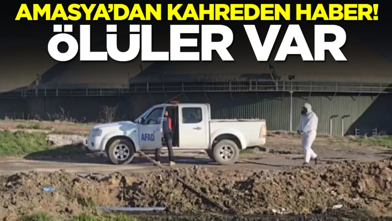Amasya'dan kahreden haber! Ölüler var
