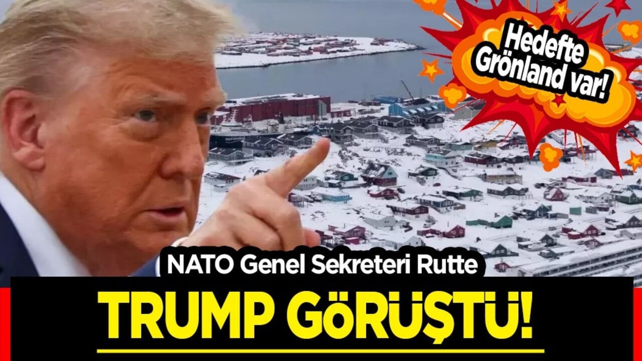 Amerika duyurdu: NATO Genel Sekreteri Rutte ile Trump görüştü! Hedefte Grönland var... Ortam gergin 