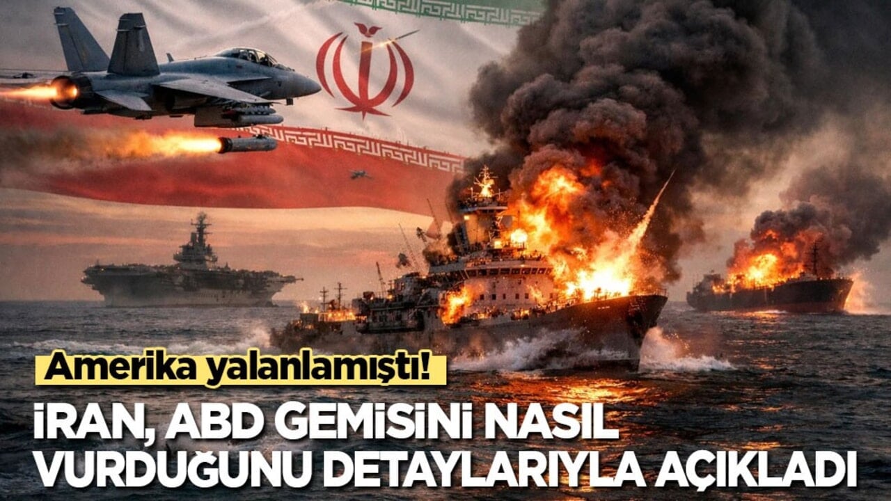 Amerika yalanlamıştı! İran detay vererek, ABD gemisinin nasıl hedef alındığını açıkladı