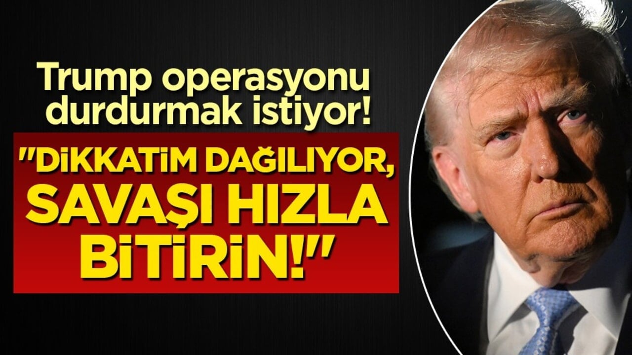 Amerikan basını: Trump savaşı hızla bitirmek istiyor