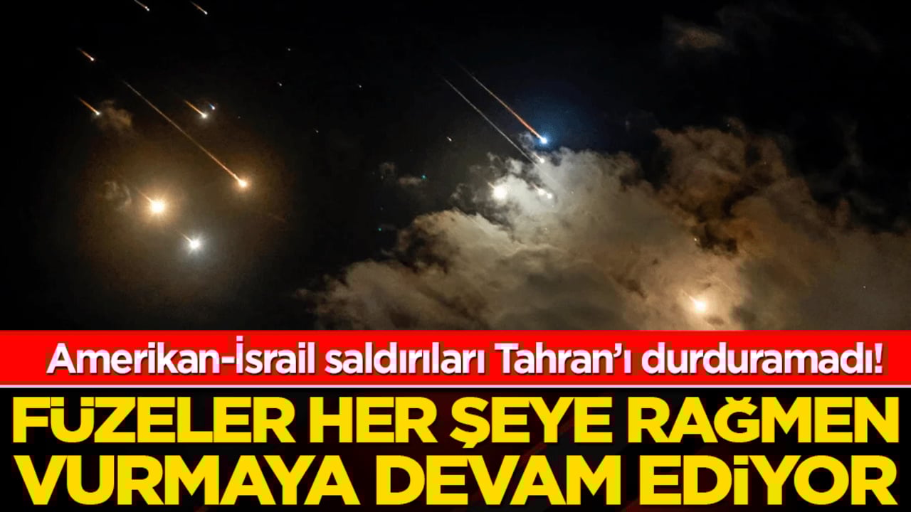 Amerikan-İsrail saldırıları Tahran’ı durduramadı! Füzeler her şeye rağmen havalanmaya devam ediyor!