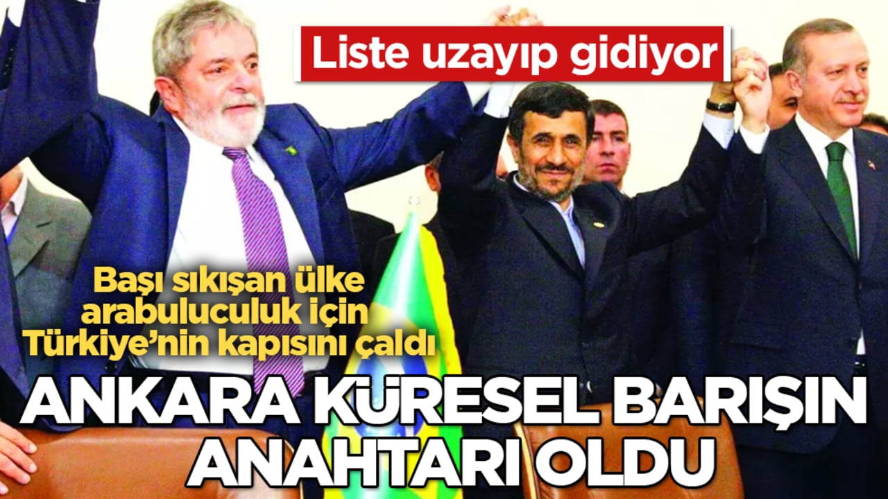 Ankara küresel barışın anahtarı oldu! Başı sıkışan ülke, arabuluculuk için Türkiye’nin kapısını çaldı: Liste uzayıp gidiyor