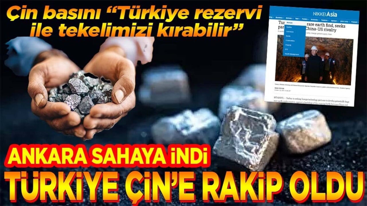 Ankara sahaya indi Türkiye Çin’e rakip oldu
