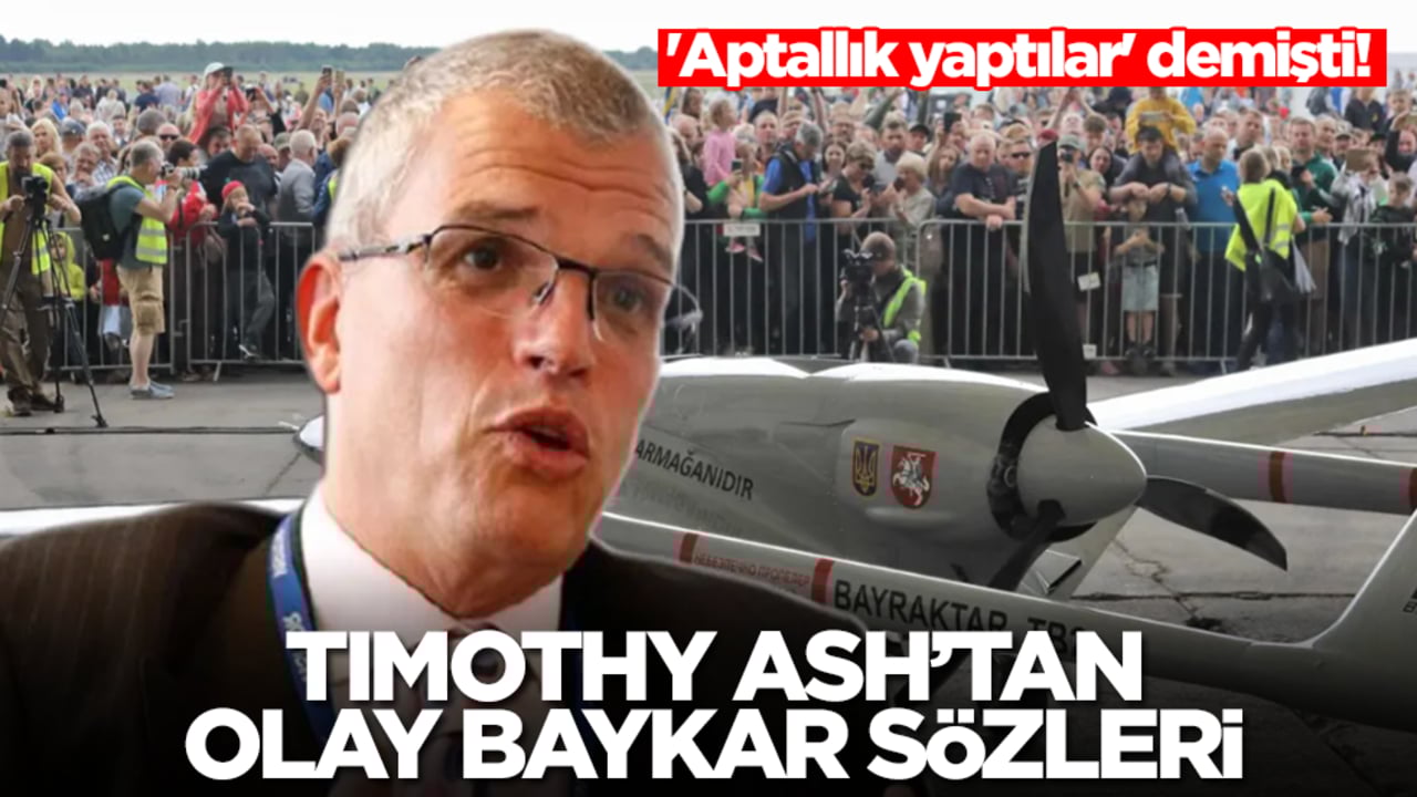 'Aptallık yaptılar' demişti! Timothy Ash'ten olay Baykar sözleri