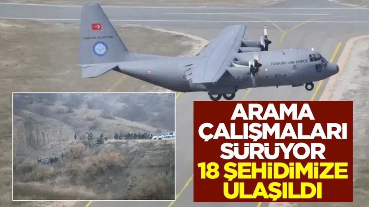 Arama çalışmaları sürüyor! 18 şehidimize ulaşıldı