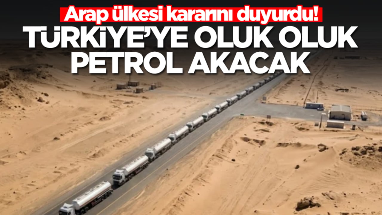 Arap ülkesi kararını duyurdu: Türkiye oluk oluk petrol akacak