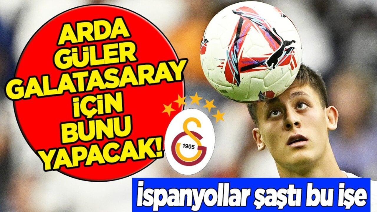 Arda Güler Galatasaray için bunu da yapacak! Xabi Alonso forma vermeyince öyle oldu...