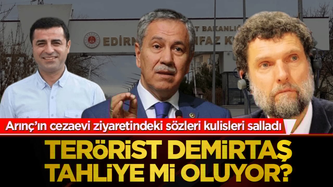 Arınç’ın cezaevi ziyaretindeki sözleri kulisleri salladı! Gözler tahliye ihtimaline çevrildi