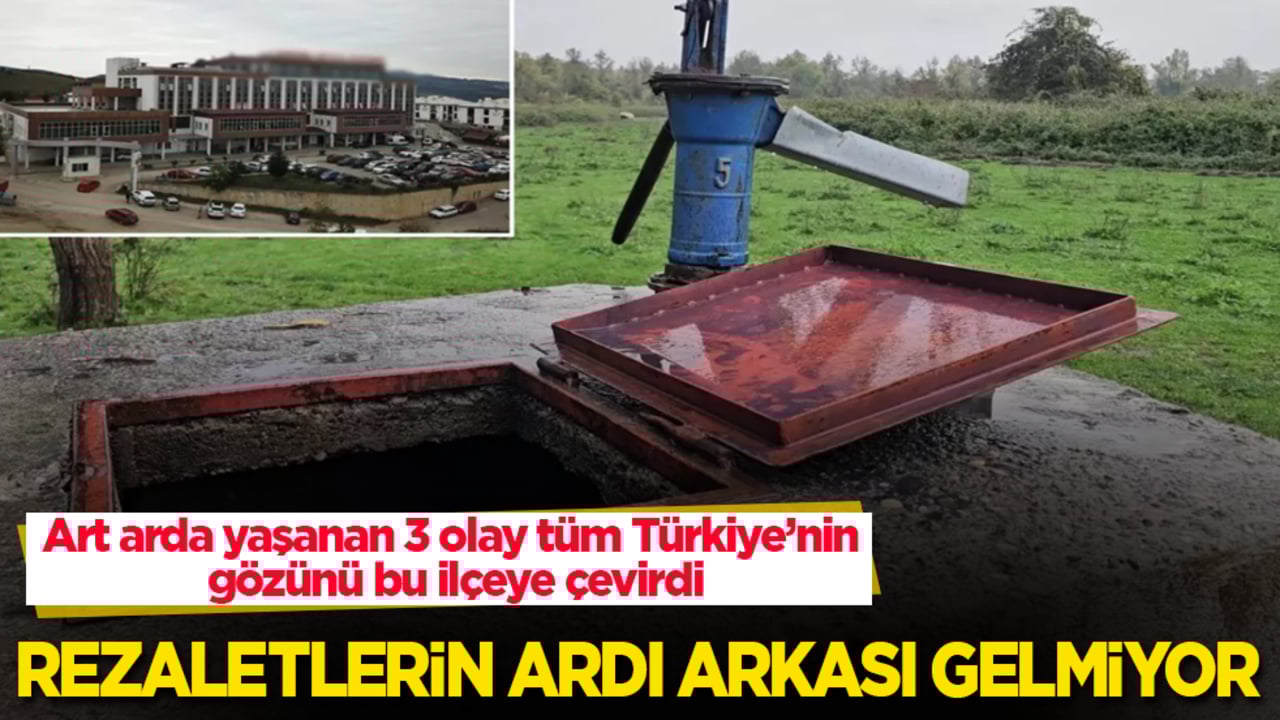 Art arda yaşanan 3 olay tüm Türkiye’nin gözünü bu ilçeye çevirdi! Rezaletlerin ardı arkası gelmiyor