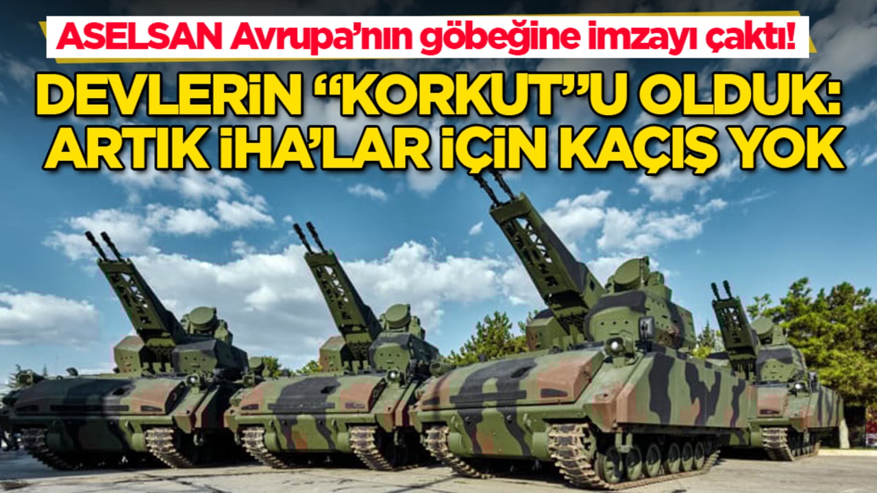 ASELSAN Avrupa’nın göbeğine imzayı çaktı! Devlerin "KORKUT"u olduk: Artık İHA’lar için kaçış yok