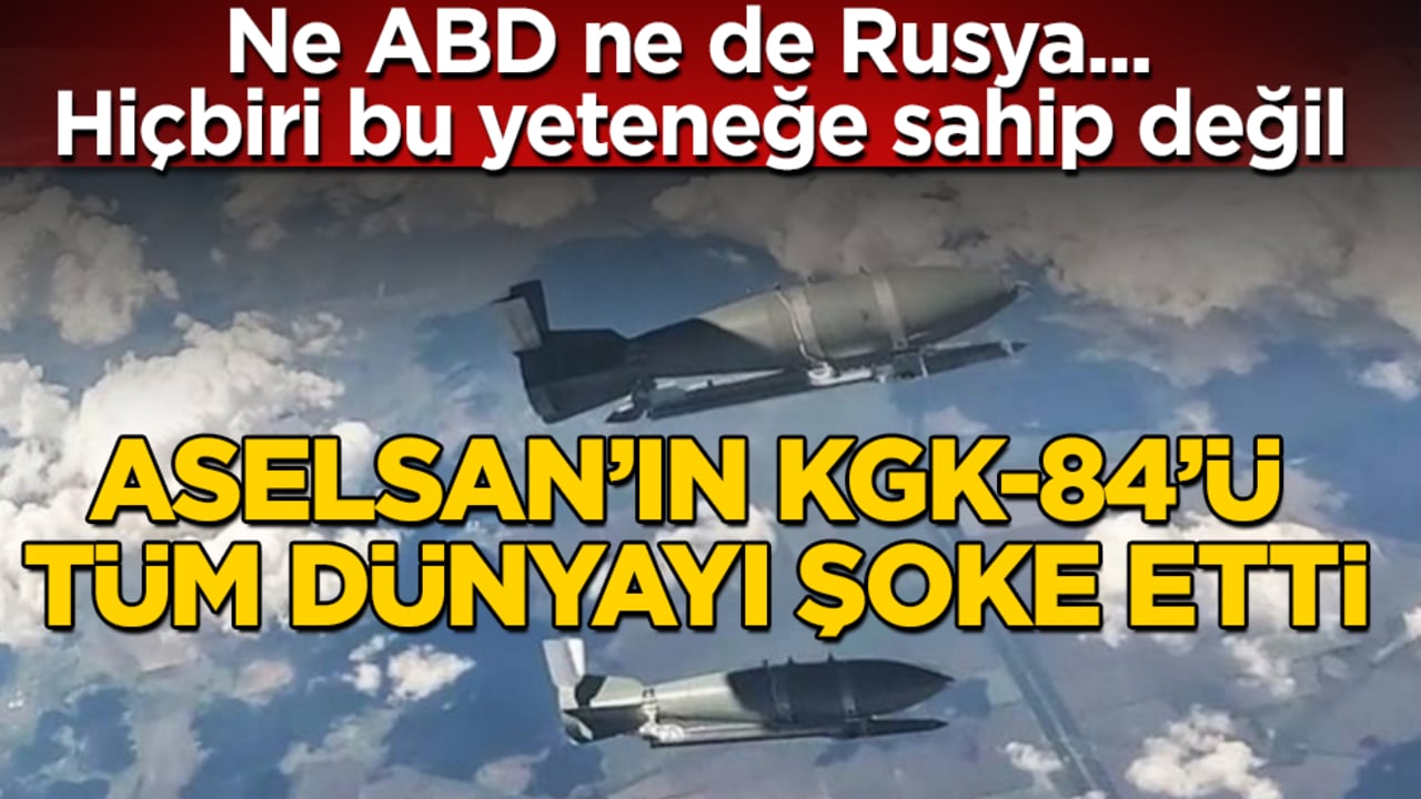 ASELSAN’ın KGK-84'ü tüm dünyayı şoke etti! Ne ABD ne de Rusya... Hiçbiri bu yeteneğe sahip değil