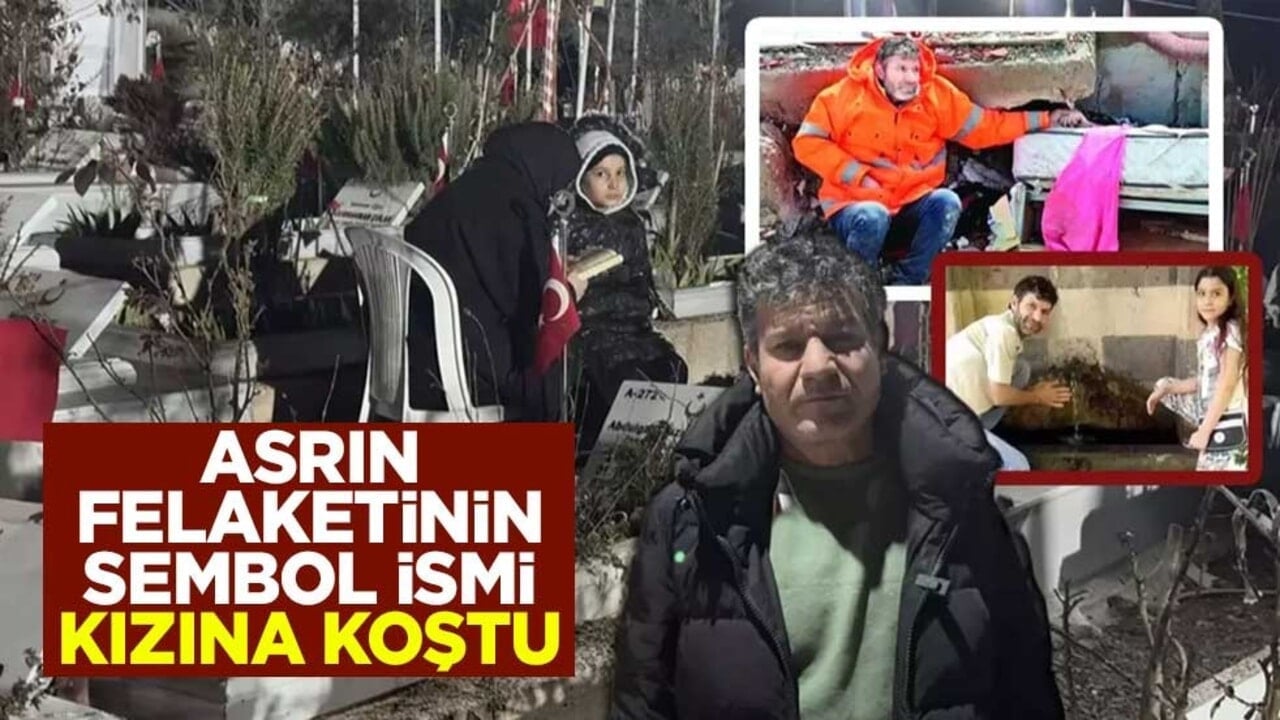 Asrın felaketinin sembol ismi kızına koştu