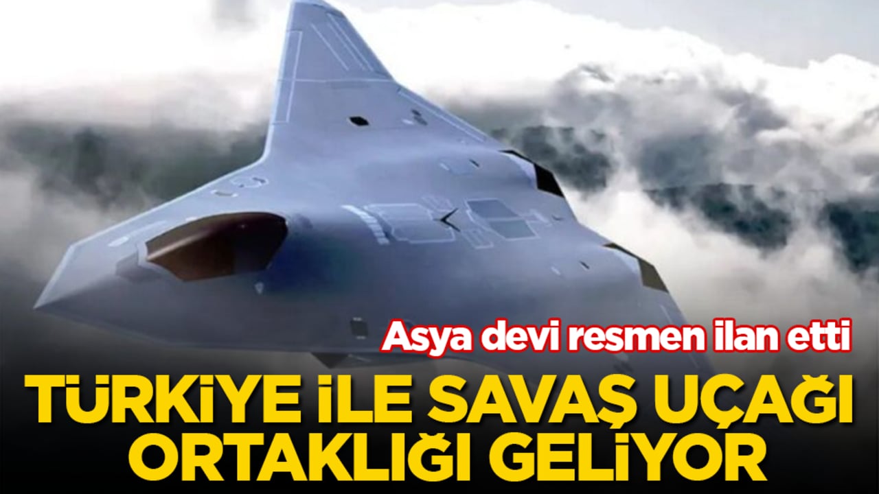 Asya devi resmen ilan etti! Türkiye ile savaş uçağı ortaklığı geliyor