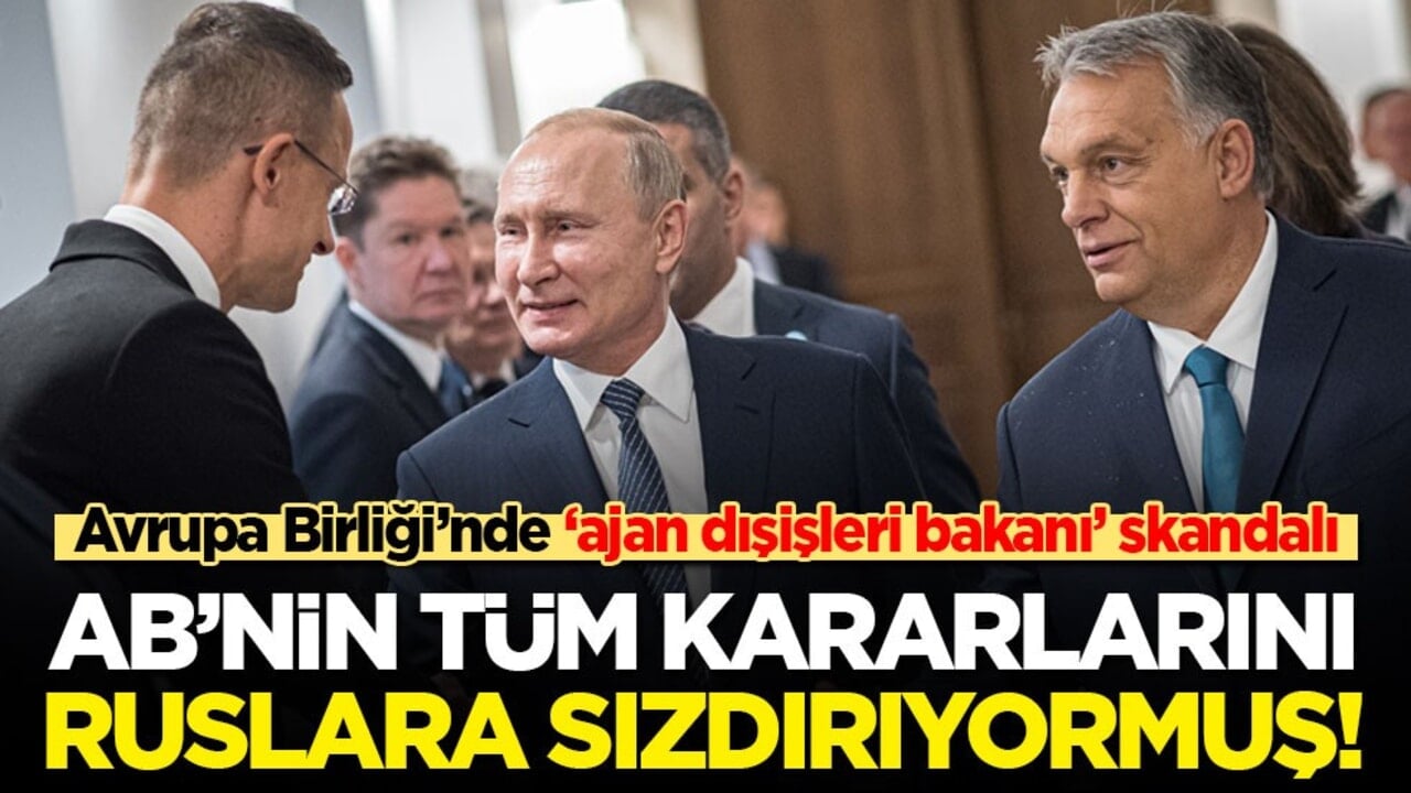 Avrupa Birliği'nde ‘ajan dışişleri bakanı’ skandalı: AB’nin tüm kararlarını Ruslara sızdırıyormuş!