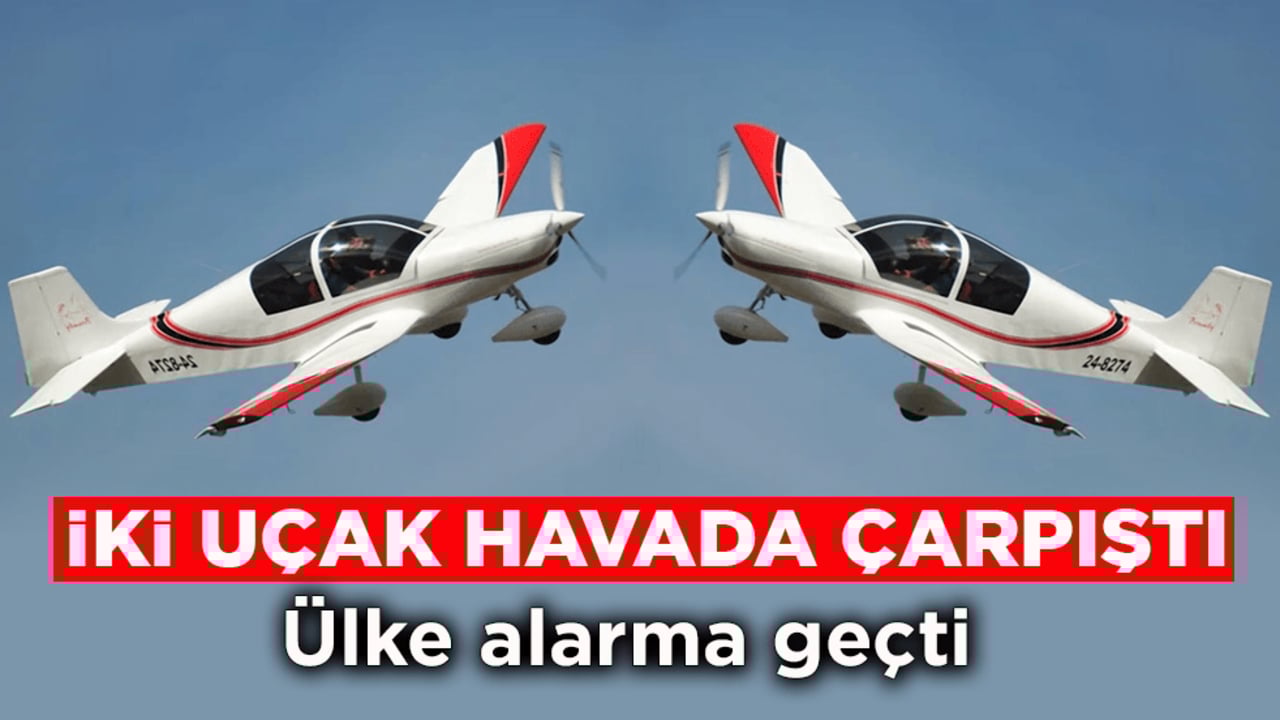 Avustralya'da iki uçak havada çarpıştı!