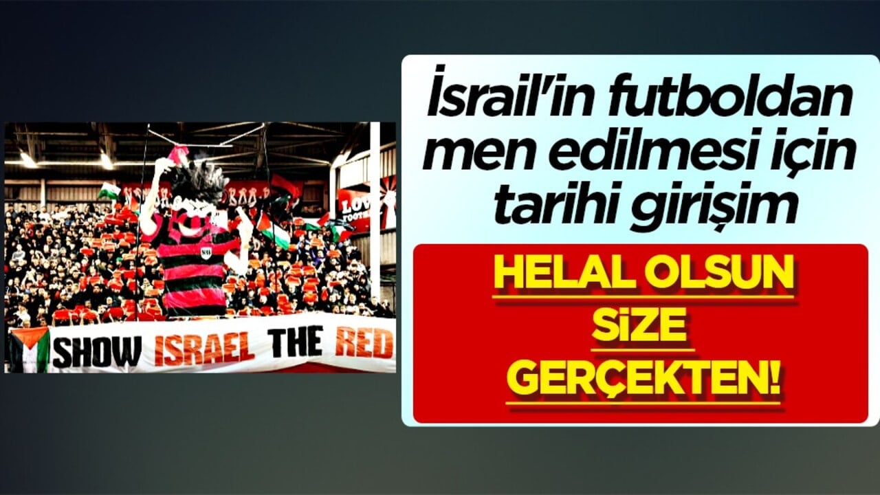 Ayakta alkışlanacak girişim: Bohemians Kulübünden İsrail'in futboldan men edilmesi için tarihi girişim