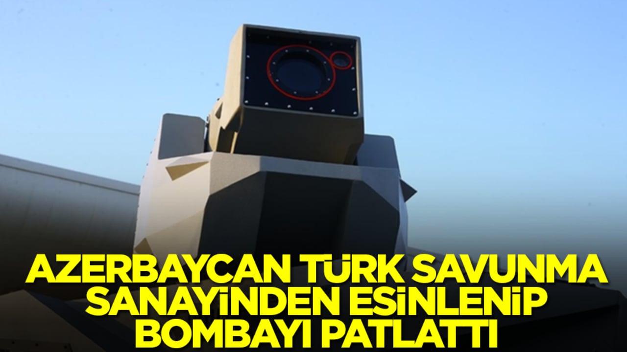 Azerbaycan Türk savunma sanayinden esinlenip bombayı patlattı