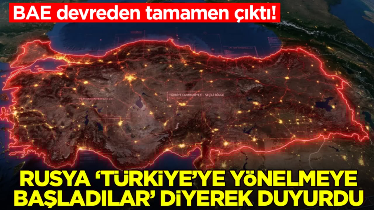 BAE devreden tamamen çıktı! Rusya 'Türkiye'ye yönelmeye başladılar' diyerek duyurdu