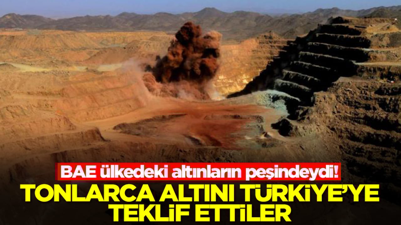 BAE ülkedeki altınların peşindeydi! Tonlarca altını Türkiye'ye teklif ettiler, BAE'ye yar olmasın istiyorlar