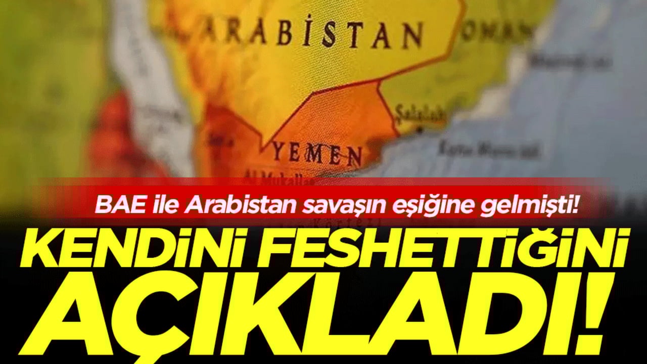 BAE ile Arabistan savaşın eşiğine gelmişti: Kendini feshettiğini açıkladı!