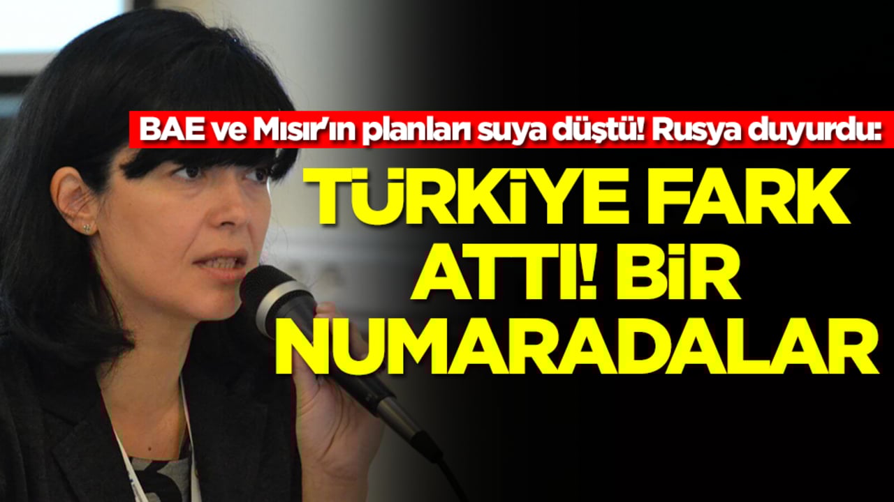 BAE ve Mısır'ın planları suya düştü! Rusya duyurdu: Türkiye fark attı bir numaradalar