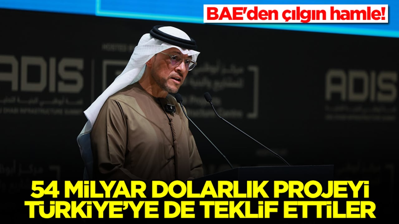 BAE'den çılgın hamle! 54 milyar dolarlık projeyi Türkiye'ye de teklif ettiler