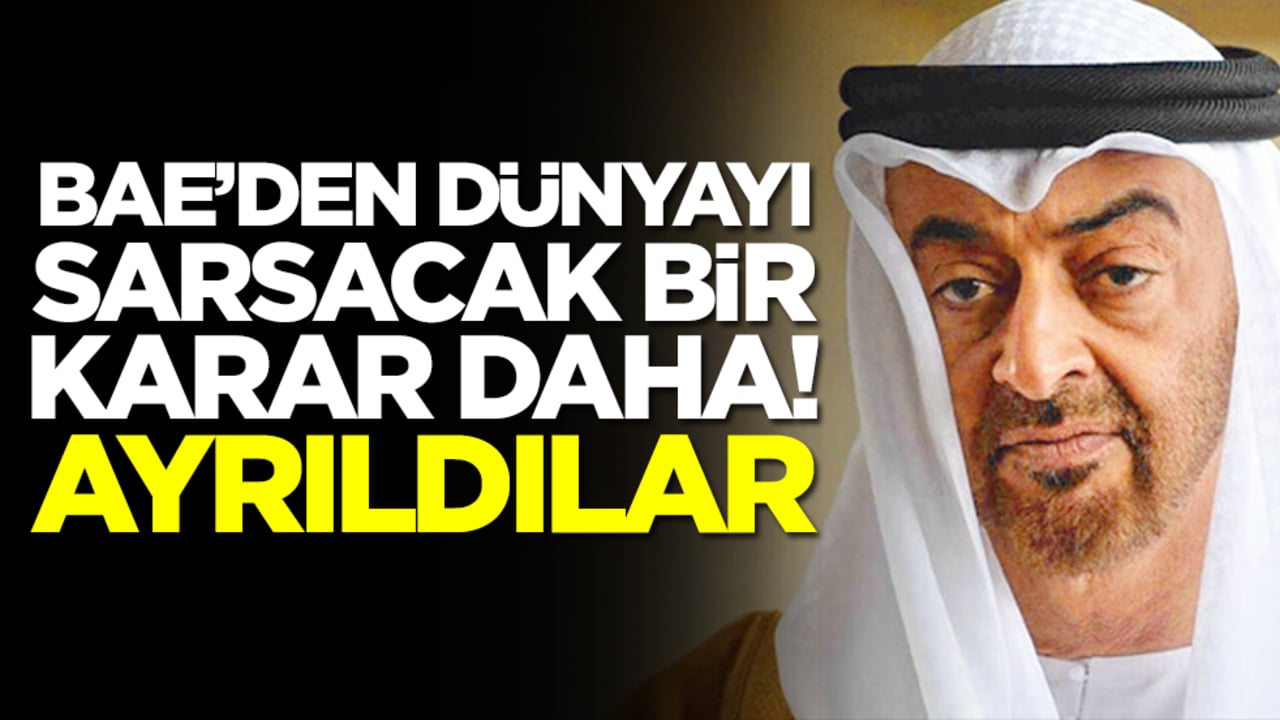BAE'den dünyayı sarsacak bir karar daha: Bir anda ayrıldılar