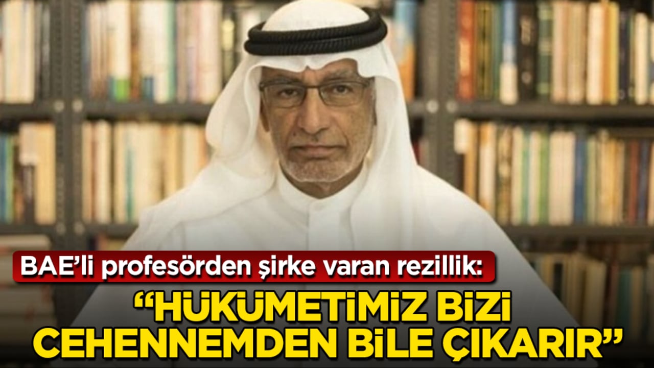 BAE’li profesörden şirke varan rezillik: "Hükümetimiz bizi cehennemden bile çıkarır"