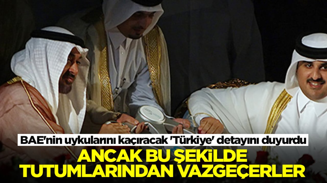 BAE'nin uykularını kaçıracak 'Türkiye' detayını duyurdu: Ancak bu şekilde tutumlarından vazgeçerler