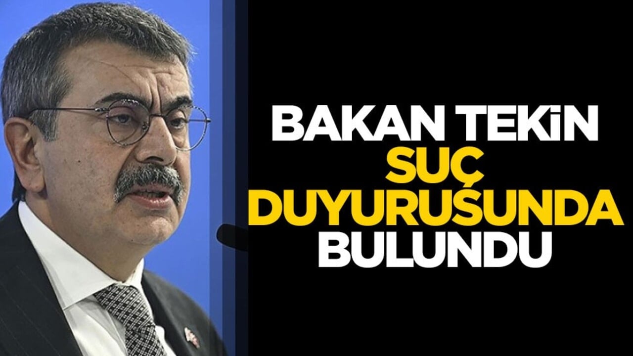 Bağnazlar illallah ettirdi! Bakan Tekin suç duyurusunda bulundu