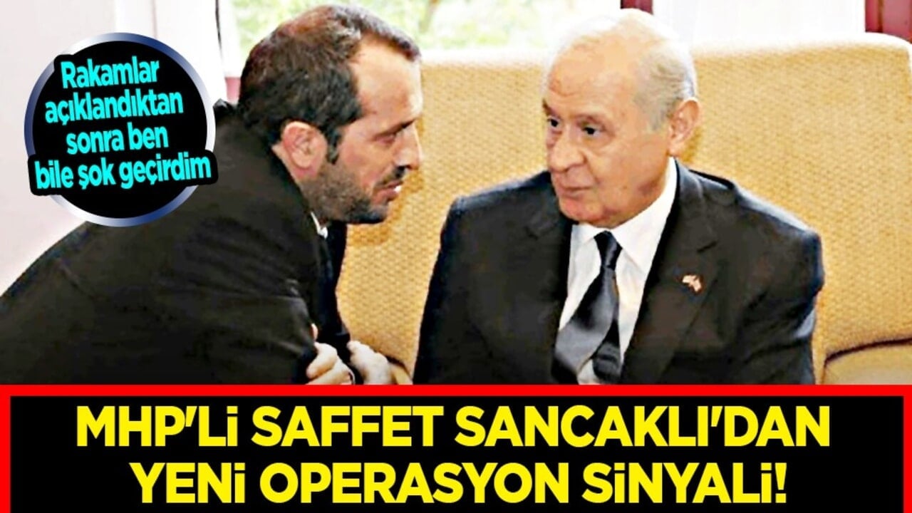 Bahisçilerin keyfini kaçıracak haber: MHP'li Saffet Sancaklı'dan yeni operasyon sinyali: Başka şeyler de çıkacak