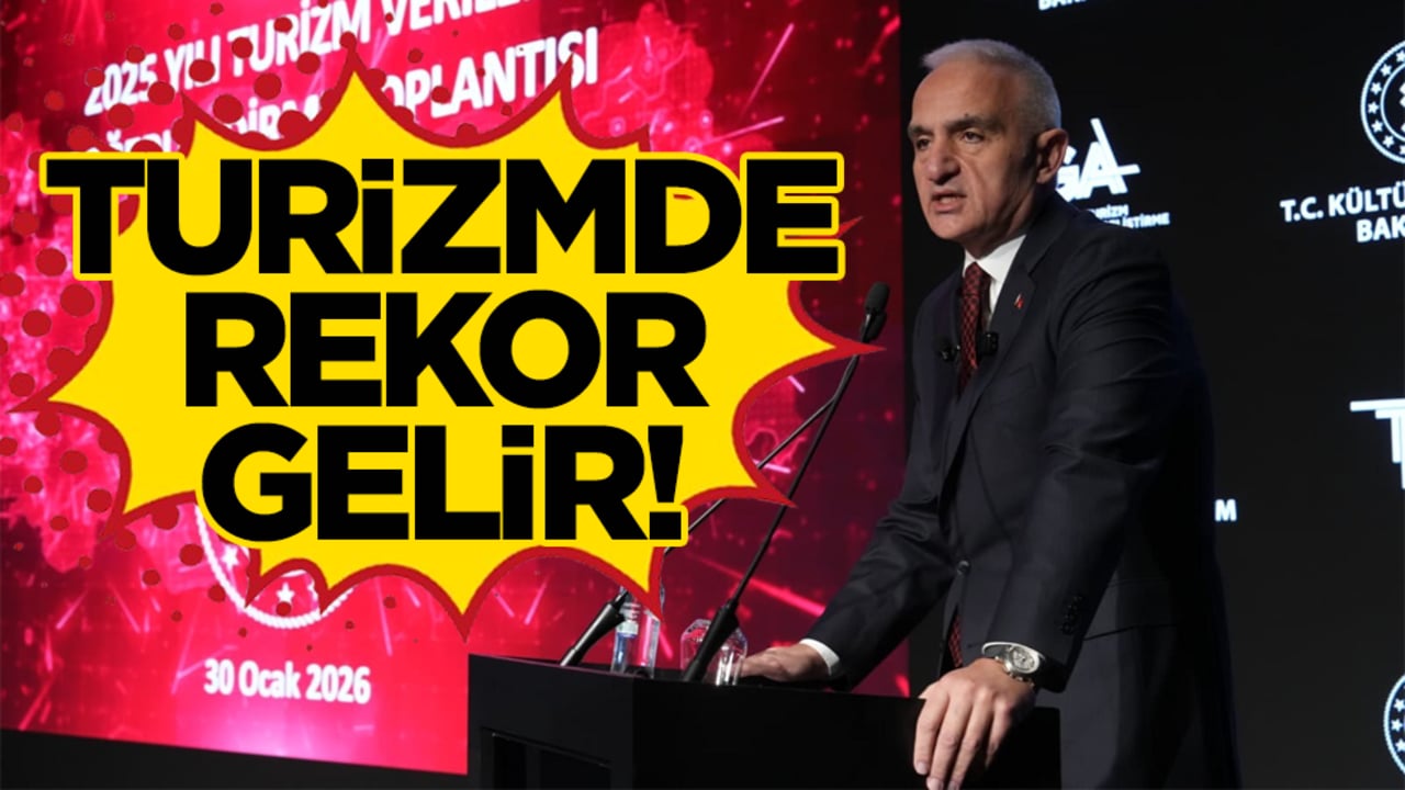 Bakan Ersoy açıkladı! Turizmde 2025 yılında rekor gelir