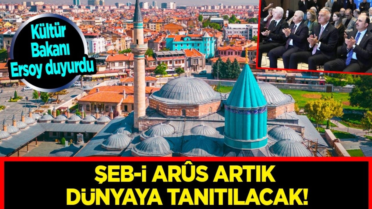 Bakan Ersoy Duyurdu: Şeb-i Arûs artık dünyaya tanıtılacak: Mevlana'nın sesi dünyada yankılanıyor...