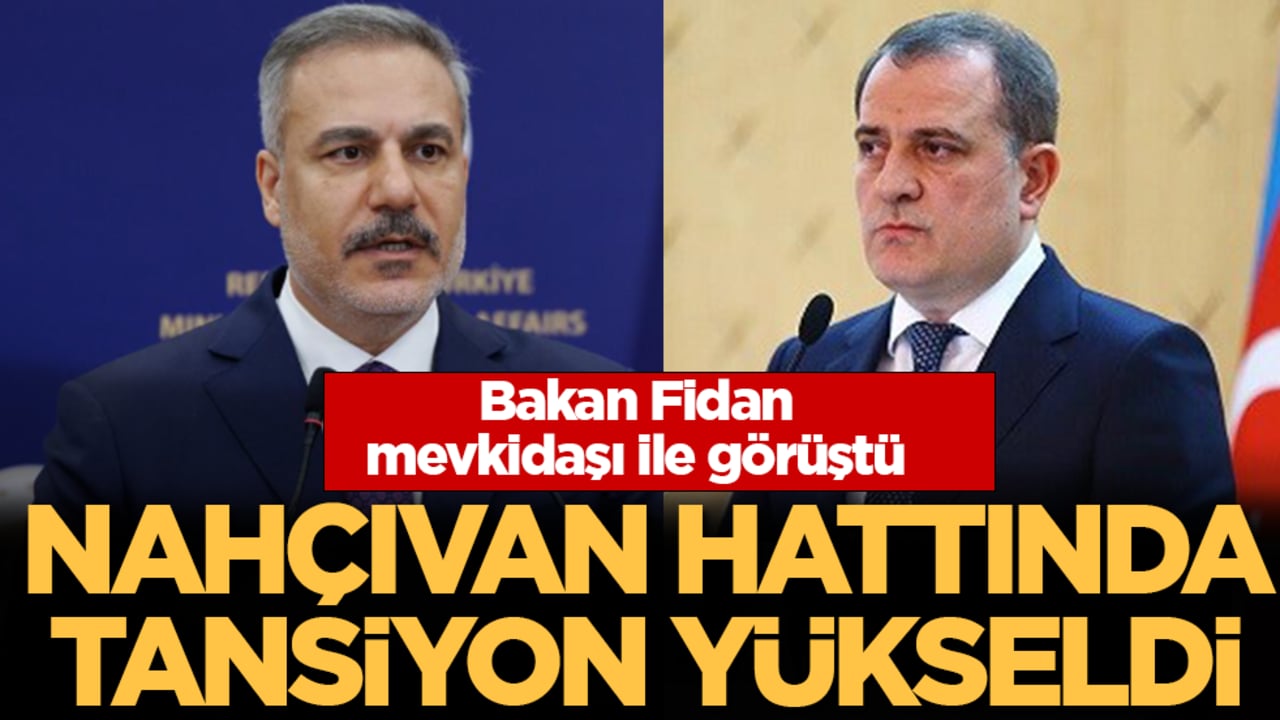 Bakan Fidan'dan Azerbaycanlı mevkidaşı Bayramov'a kritik telefon
