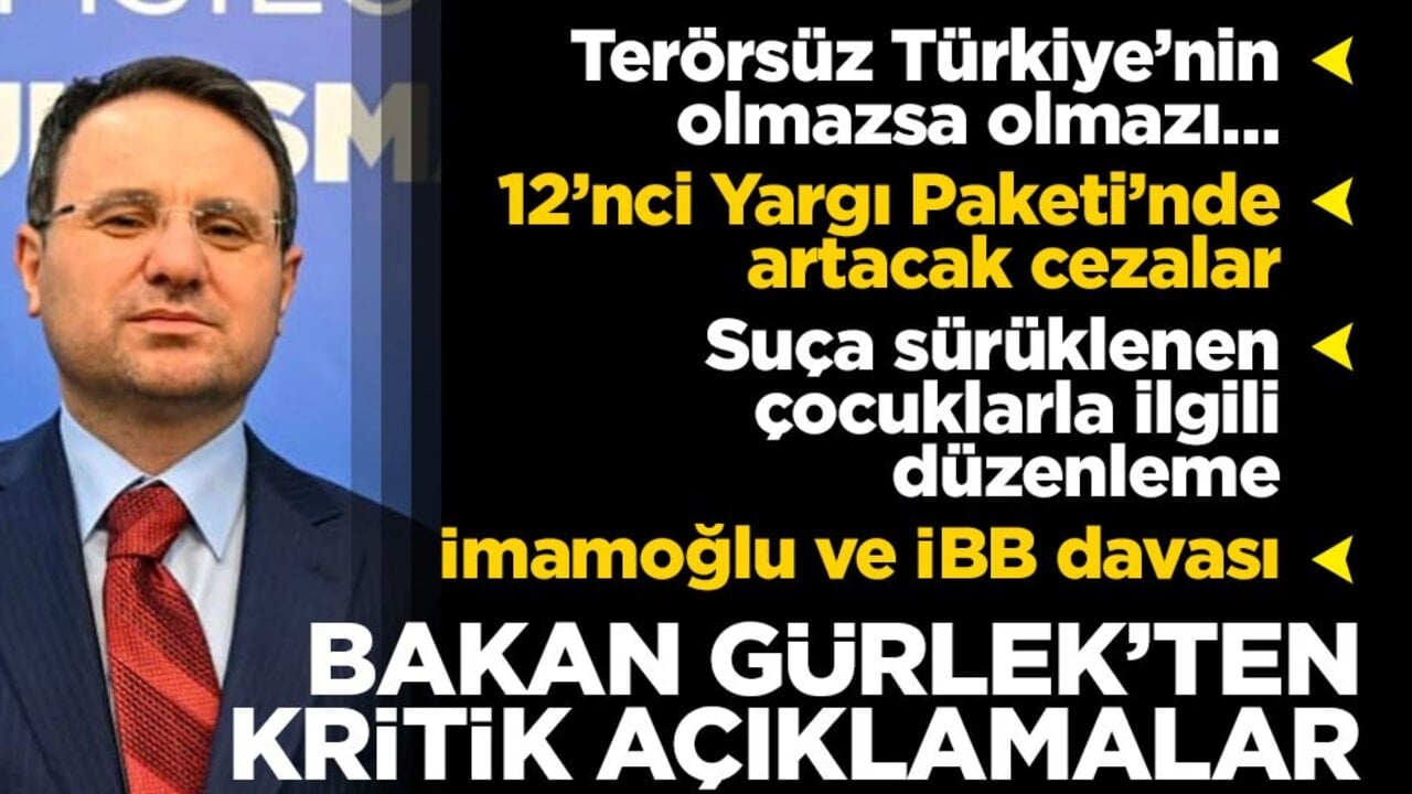 Bakan Gürlek gazetecilerle iftarda buluştu: Terörsüz Türkiye'den suça sürüklenen çocuklara kadar birçok konuda önemli açıklamalar...