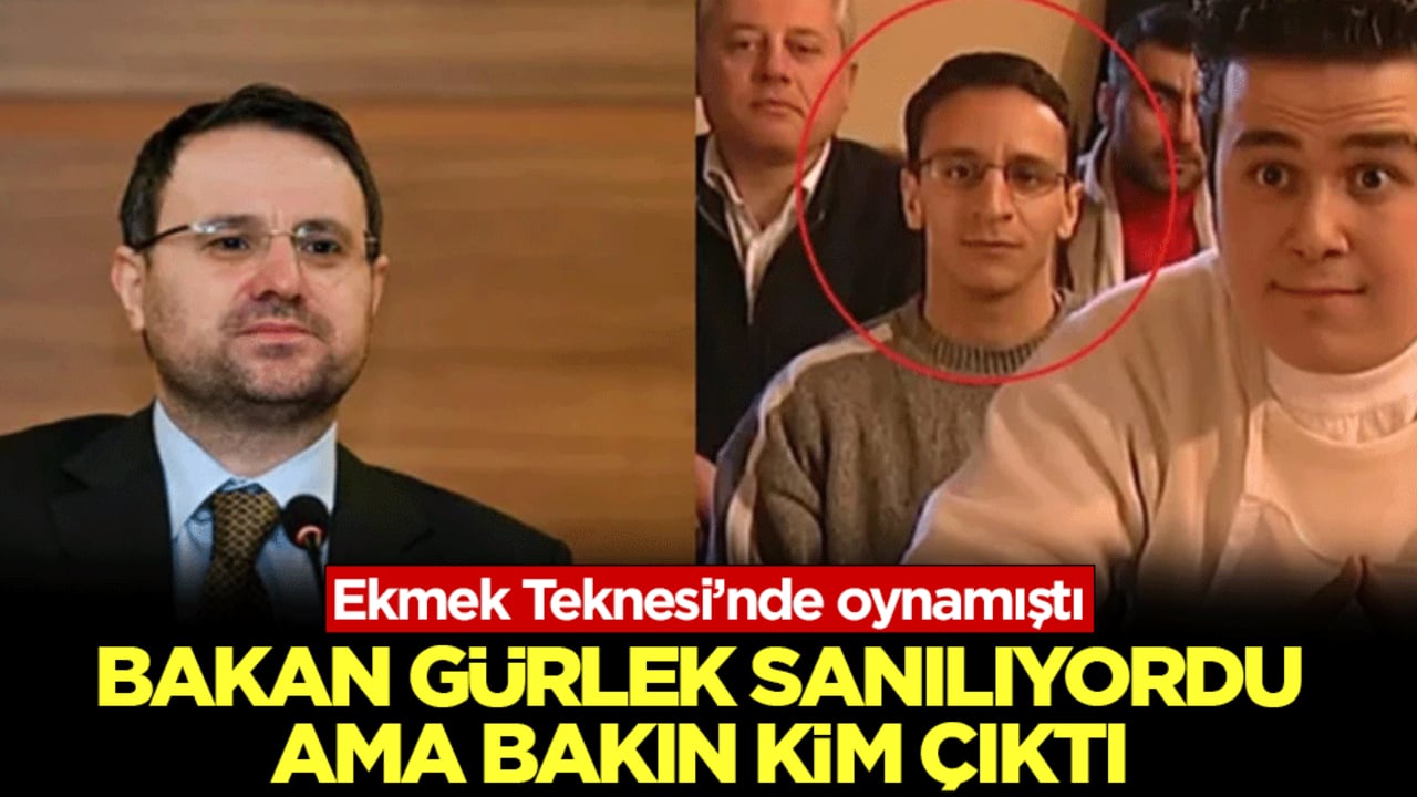 Bakan Gürlek sanılıyordu, ama bakın kim çıktı? Ekmek Teknesi’nde oynamıştı