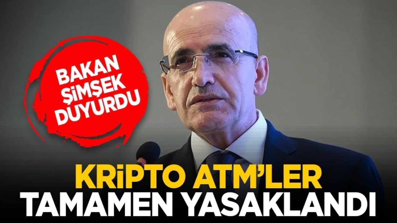 Bakan Şimşek duyurdu: Kripto ATM’ler tamamen yasaklandı
