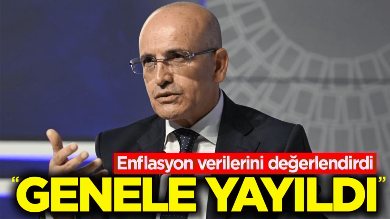 Bakan Şimşek’ten flaş enflasyon açıklaması
